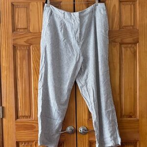 Old Navy Blue Striped Chinos